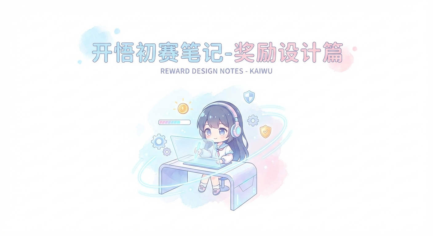 开悟初赛笔记-奖励设计篇