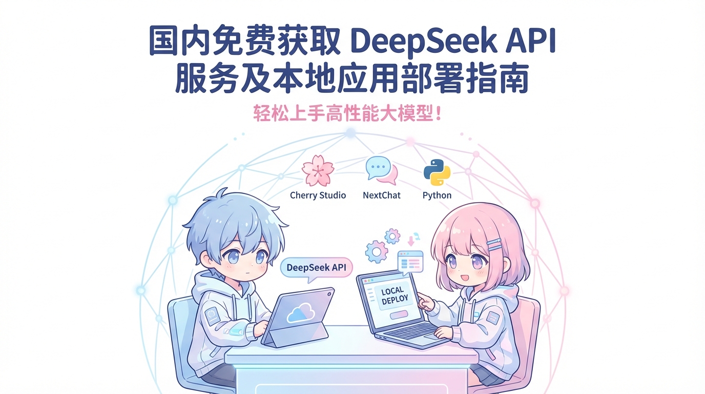 国内免费获取 DeepSeek API 服务及本地应用部署指南